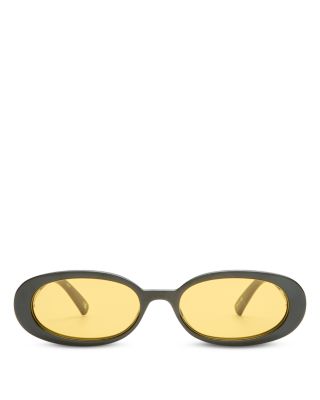 Outta Love Oval Sunglasses, 51mm