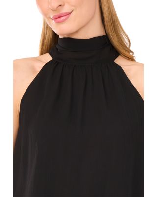 Sleeveless High Neck Top