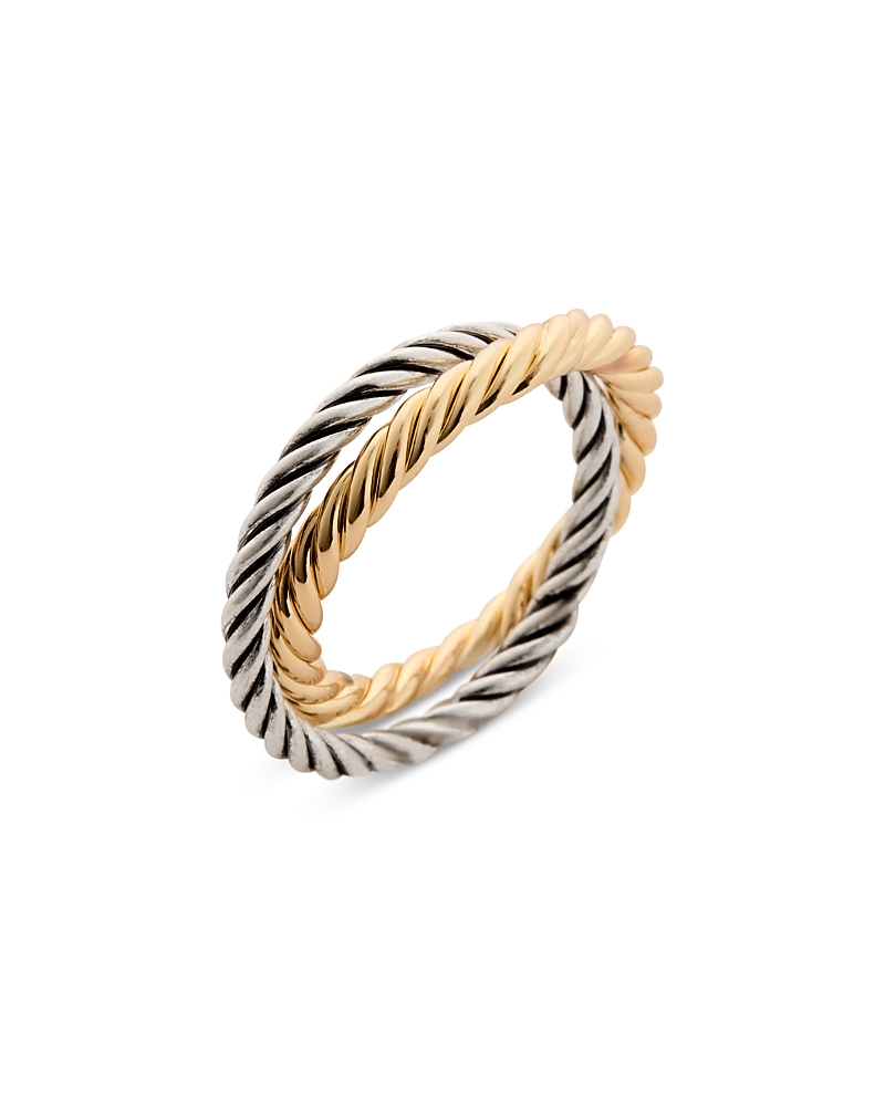 Shop Allsaints Beck Rope Ring