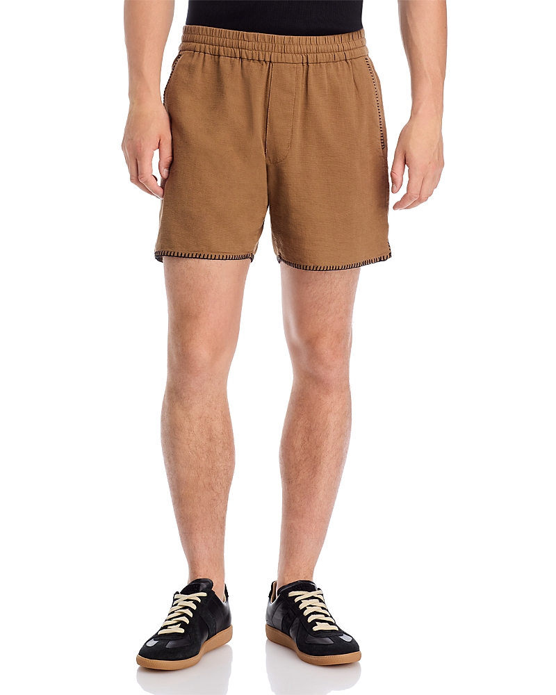 Madewell Everywhere Regular Fit Stitch Trim Shorts