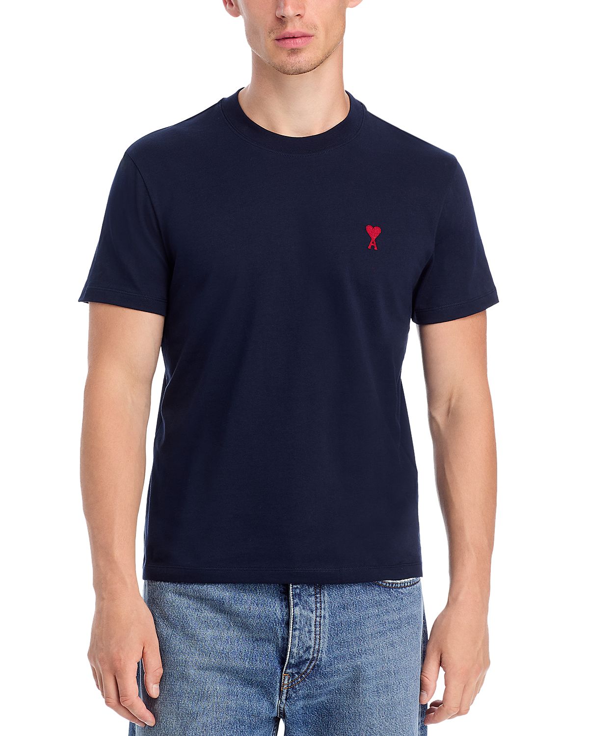 Ami Short Sleeve Logo Tee