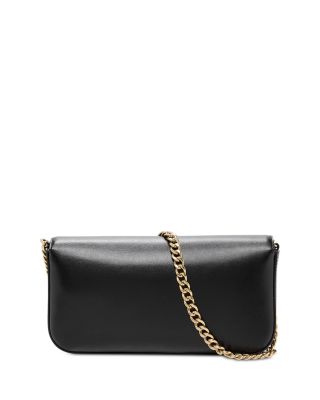 Skull Flower Leather Crossbody