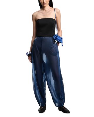 Iridescent Jersey Pants