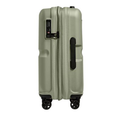 Single Stripe Expandable Carry On Suitcase
