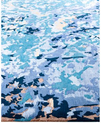 Bloomingdale's Indo Modern M7417 Area Rug, 9'3" x 11'10"