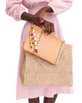 Multi Beaded Bag Charm