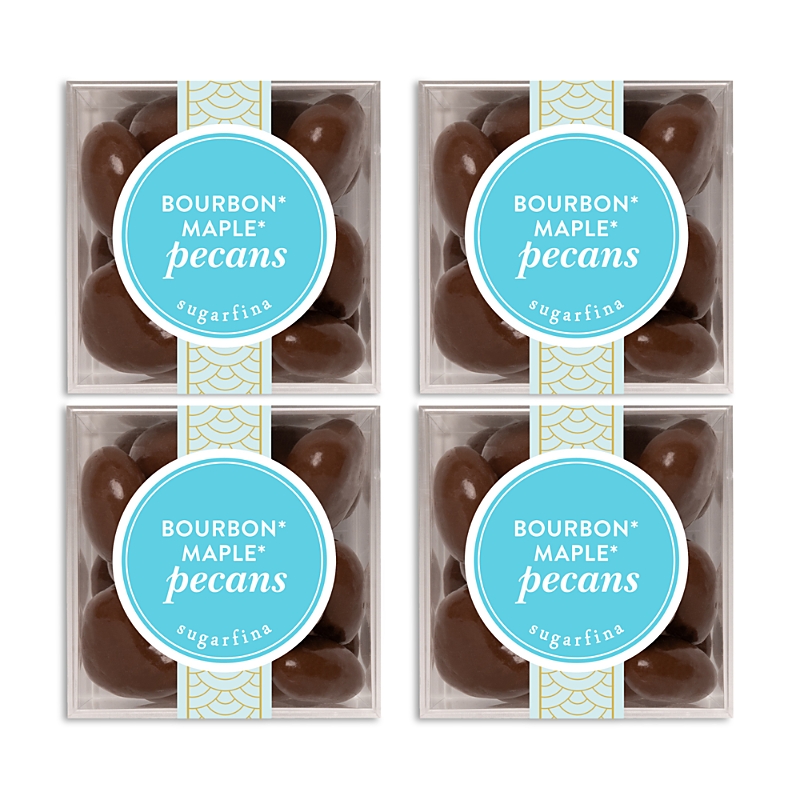 Sugarfina Bourbon Maple Pecans 4 Cube Bundle In Blue