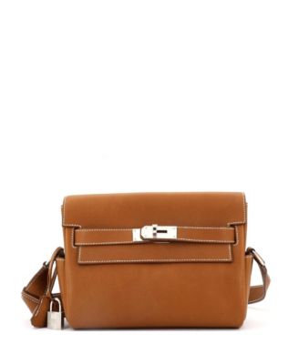Pre-Owned HERMÈS - PM Kelly Messenger Bag Barenia Faubourg