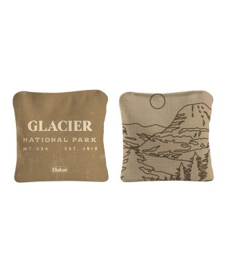 6x6 Glacier National Park Durasuede + Turbo Polyglide Pilot Versacraft Cornhole Bags