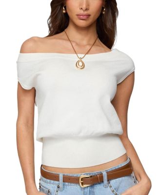 Michaela Off Shoulder Knit Top