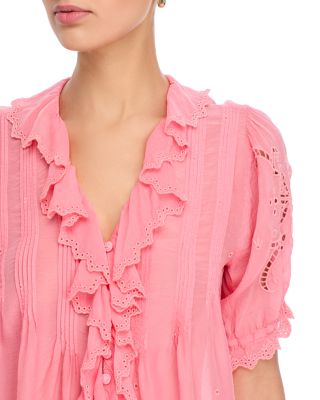 Anette Ruffle Blouse
