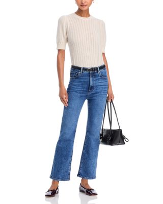 The Reboot High Rise Ankle Bootcut Jeans in Lover