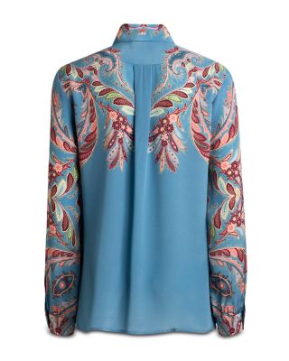 Printed Silk Shirt