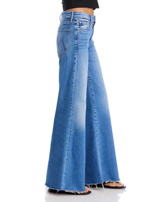 The Roller High Rise Wide Leg Jeans in Riding the Cliffside