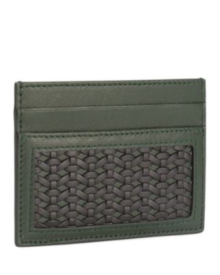 Braided Leather Cardholder