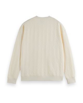 Jacquard Regular Fit Terry Sweatshirt  