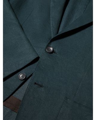 Oasi Lino Blue Flower Jacket