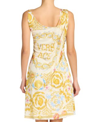 Underwater Barocco Foulard Dress