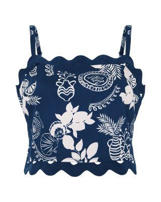 Evalina Print Top