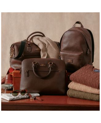 Pebbled Leather Duffel