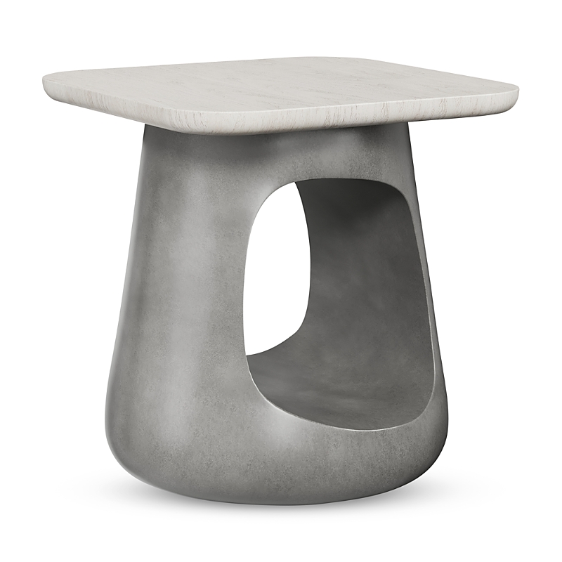 Bernhardt Sereno Side Table In Gray
