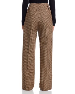 Liam Plaid Wool Pants 