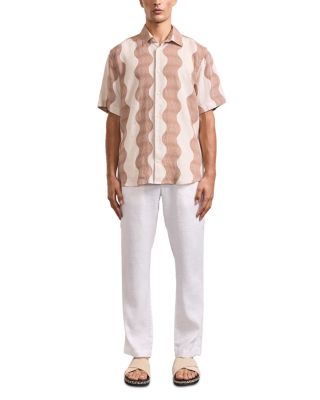 Relaxed Fit Castro Duo Cabana Stripe Shirt