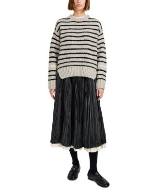 Leonie Sweater in Stripe Wool