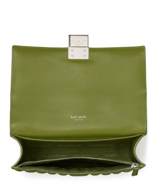 Deco Quilted Leather Small Chain Shoulder Bag