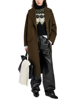 Tammy Coat in Double Face Wool