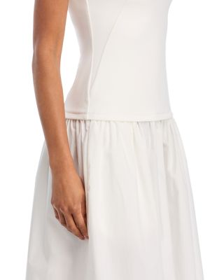 Irina Mixed Media Maxi Dress