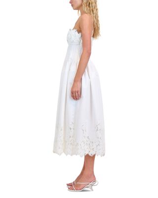 Lilianna Sleeveless Lace Midi Dress