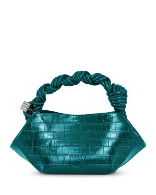 Bou Mini Croco Embossed Handbag