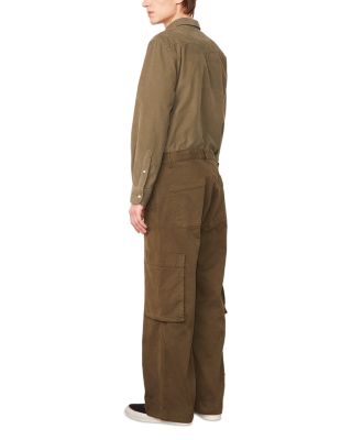 Woven Straight Fit Cargo Pants