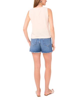 Crochet Front Tank Top 