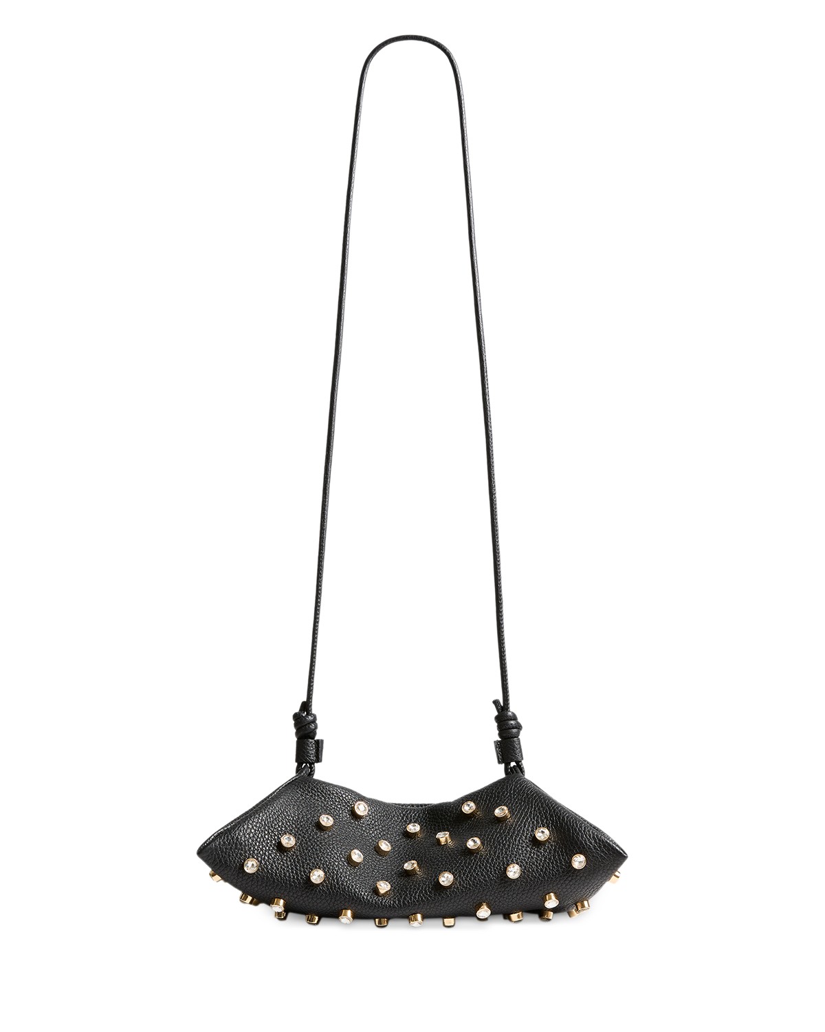 Altuzarra Origami Studs Bag Mini in Black/Crystal