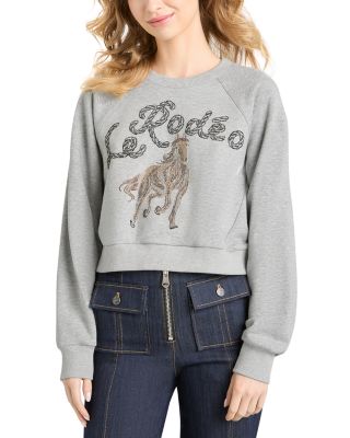 Jennifer Le Rodeo Pullover Sweatshirt