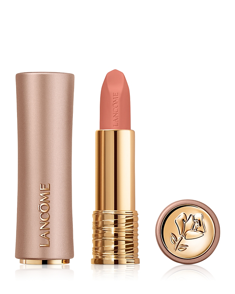 Lancôme L'absolu Rouge Intimatte Soft Matte Lipstick In First Kiss (warm Peachy Brown)