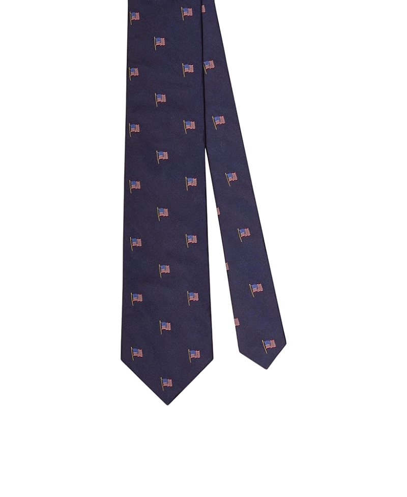Robert Talbott Robert American Flag Necktie