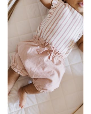 Unisex Sleeveless Ruffle One Piece - Baby