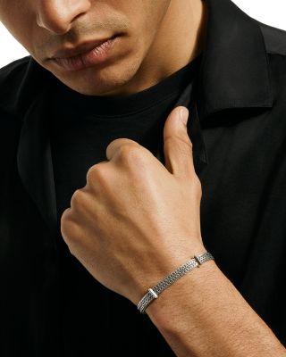 Sterling Silver Icon Link Bracelet