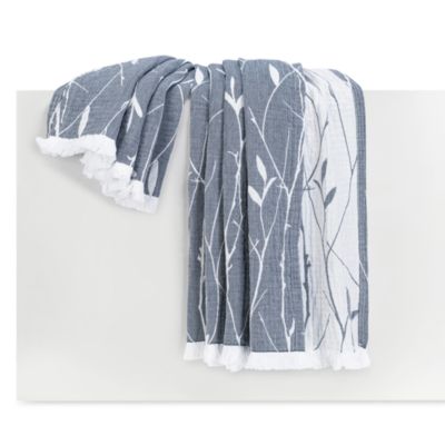 Willow Cotton Reversible Throw