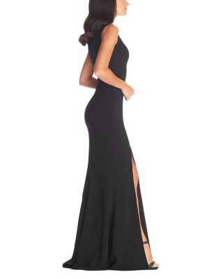 open lace back dress Dress The Population Monroe Maxi Dress in Pine