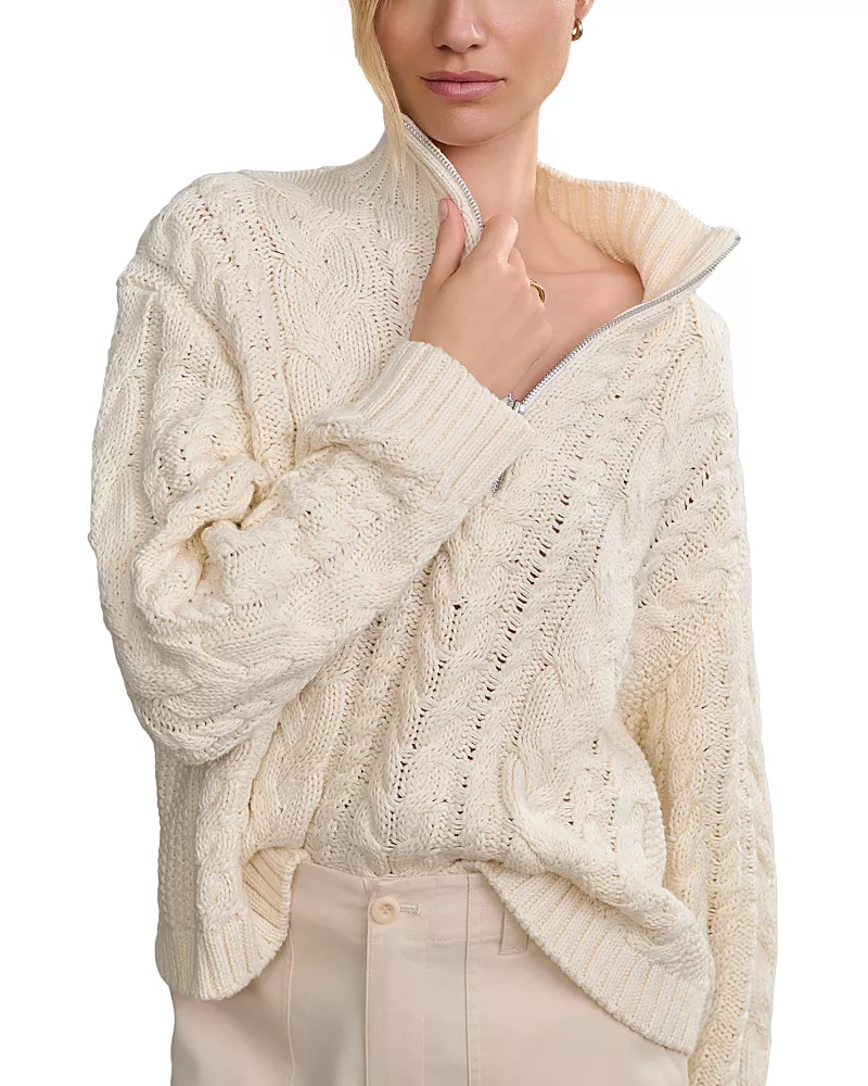 Jenni Kayne Cable Knit Sweater
