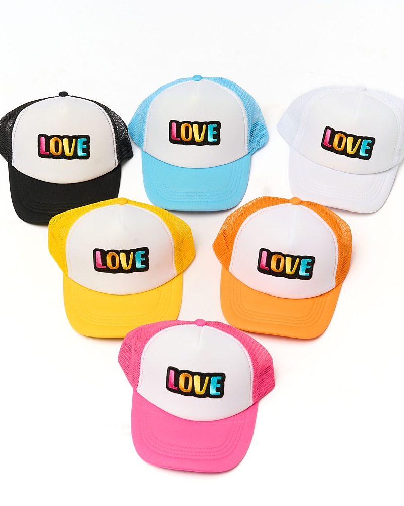 Malibu Sugar Trucker Hat With Patch - Little Kid