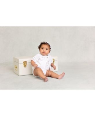 Girls' Crochet Cardigan & Romper Set - Baby