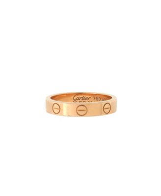 Pre-Owned Cartier - Love Wedding Band Ring 18K Rose Gold