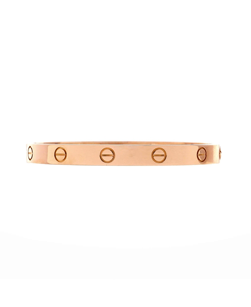 Pre-owned Pre-owned Cartier Cartier Love Bracelet 18k Rose Gold