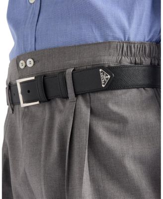  Saffiano Leather Belt