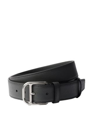  Saffiano Leather Belt